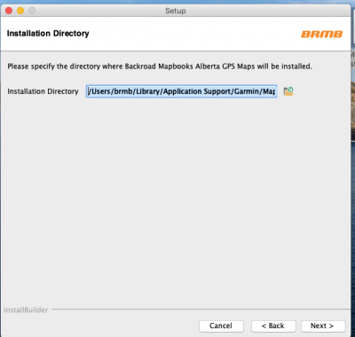 Install directory