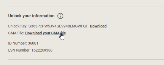 Unlock file