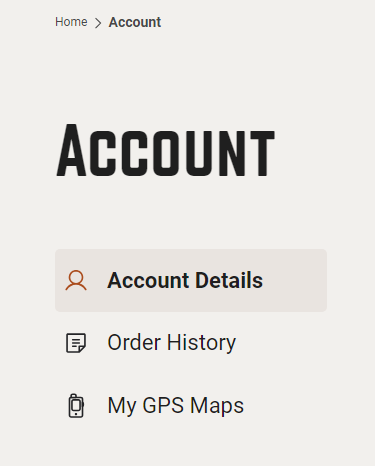 MY GPS Maps button