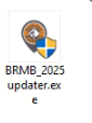 Updater launch screen